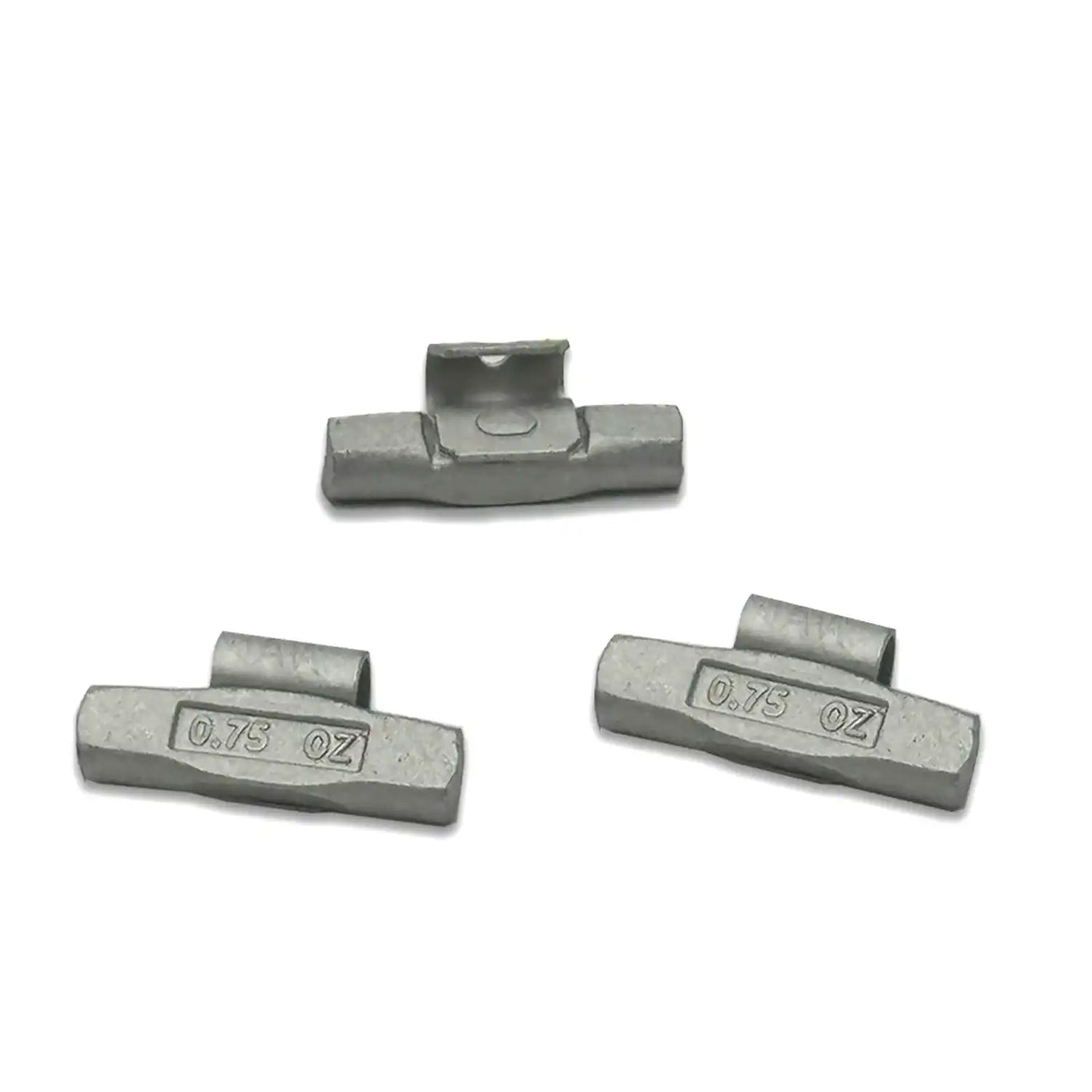 IAW 0.75oz Steel Clip on Wheel Weights for European Alloy Rims 25 PCS, alternate view