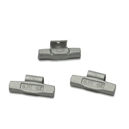 A2Z-IAWFE-0.75 - IAW Profile 0.75 oz Steel Clip-on Wheel Weights Box of 25 - A2Z Tire Supplies