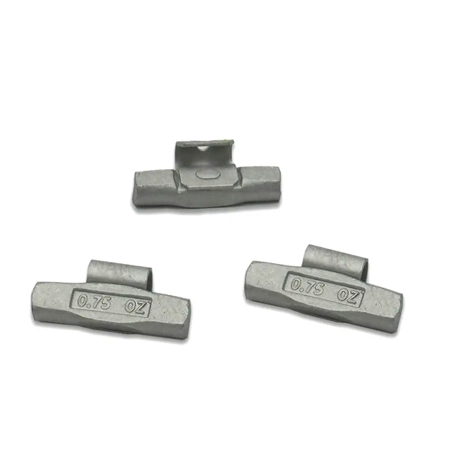 A2Z-IAWFE-0.75 - IAW Profile 0.75 oz Steel Clip-on Wheel Weights Box of 25 - A2Z Tire Supplies