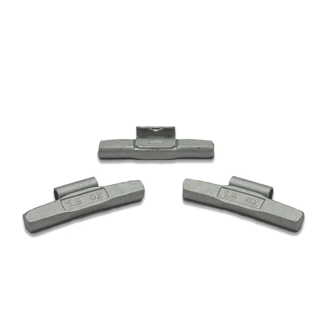 A2Z-IAWFE-1.50 - IAW Profile 1.50 oz Steel Clip-on Wheel Weights Box of 25 - A2Z Tire Supplies