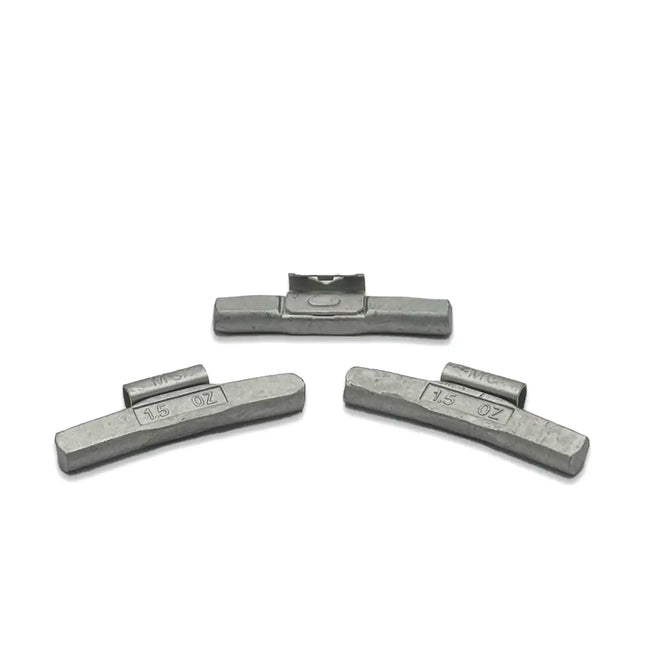 A2Z-MCFE-1.50 - MC Profile 1.50 oz Steel Clip-on Wheel Weights Box of 25 - A2Z Tire Supplies