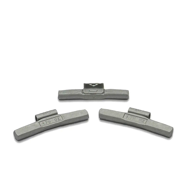 A2Z-MCFE-1.75 - MC Profile 1.75 oz Steel Clip-on Wheel Weights Box of 25 - A2Z Tire Supplies
