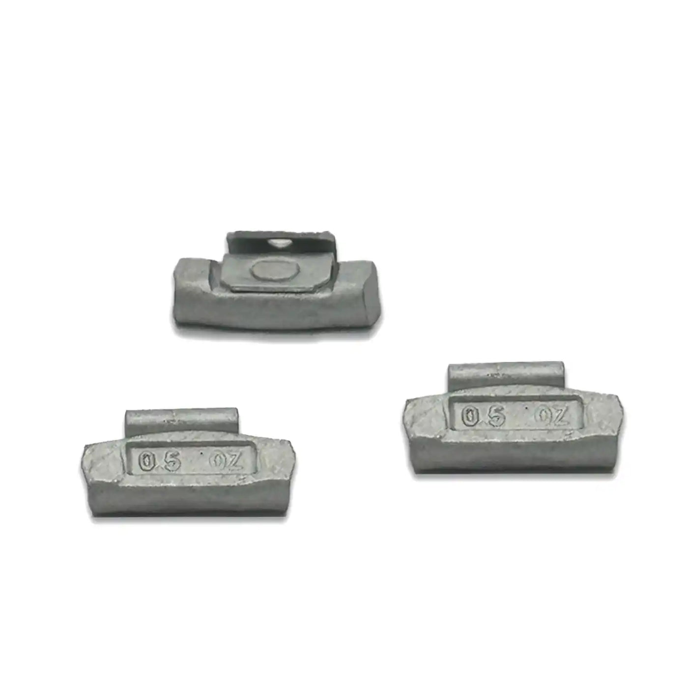 P 0.50oz Steel Clip on Wheel Weights for Passenger Steel Rims 25 PCS, alternate view