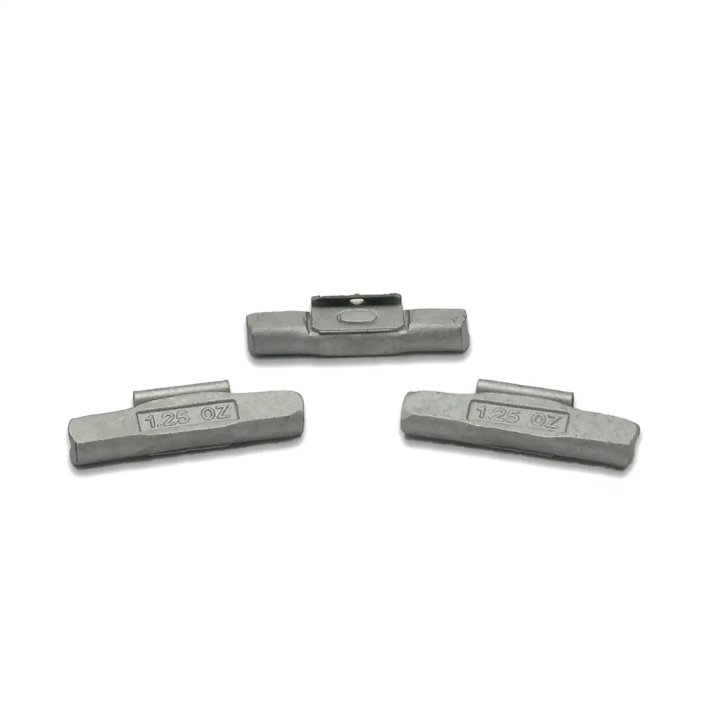 P 1.25oz Steel Clip on Wheel Weights for Passenger Steel Rims 25 PCS, alternate view