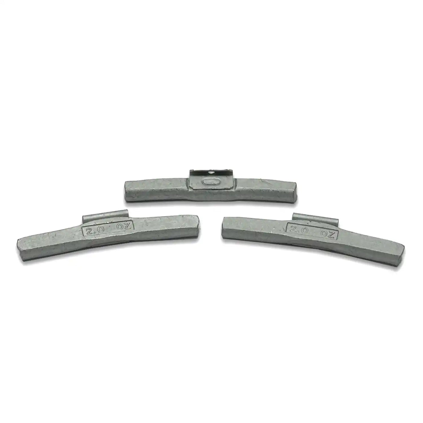 P 2.0oz Steel Clip on Wheel Weights for Passenger Steel Rims 25 PCS, alternate view