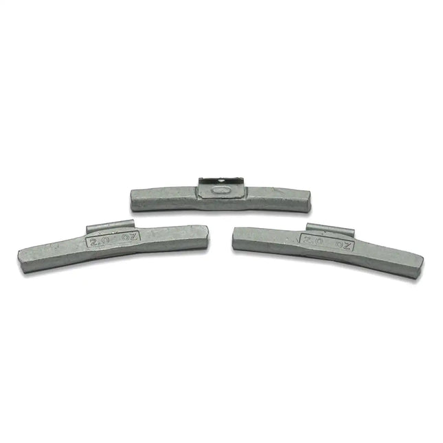 A2Z-PFE-2.0 - P Profile 2.0 oz Steel Clip-on Wheel Weights Box of 25 - A2Z Tire Supplies