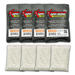 (4 Pack) 6.5-oz Xtreme Plus Off-Road Beads TPMS-Safe Self-Balancing Bags - A2Z 200