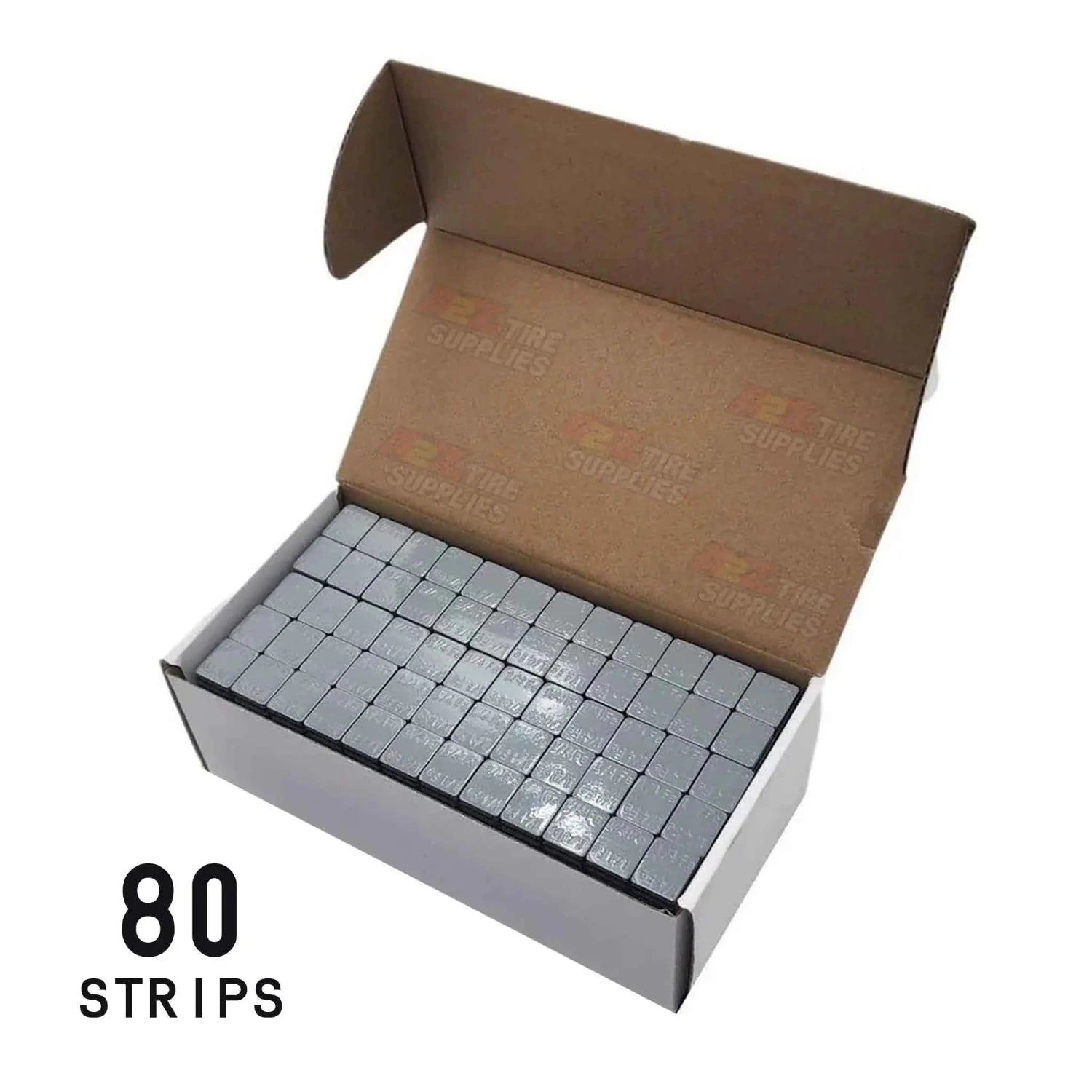 1/4 oz (960 PCS) Gray Coated  - Low Profile Steel Adhesive Wheel Weights - (Blue Tape)