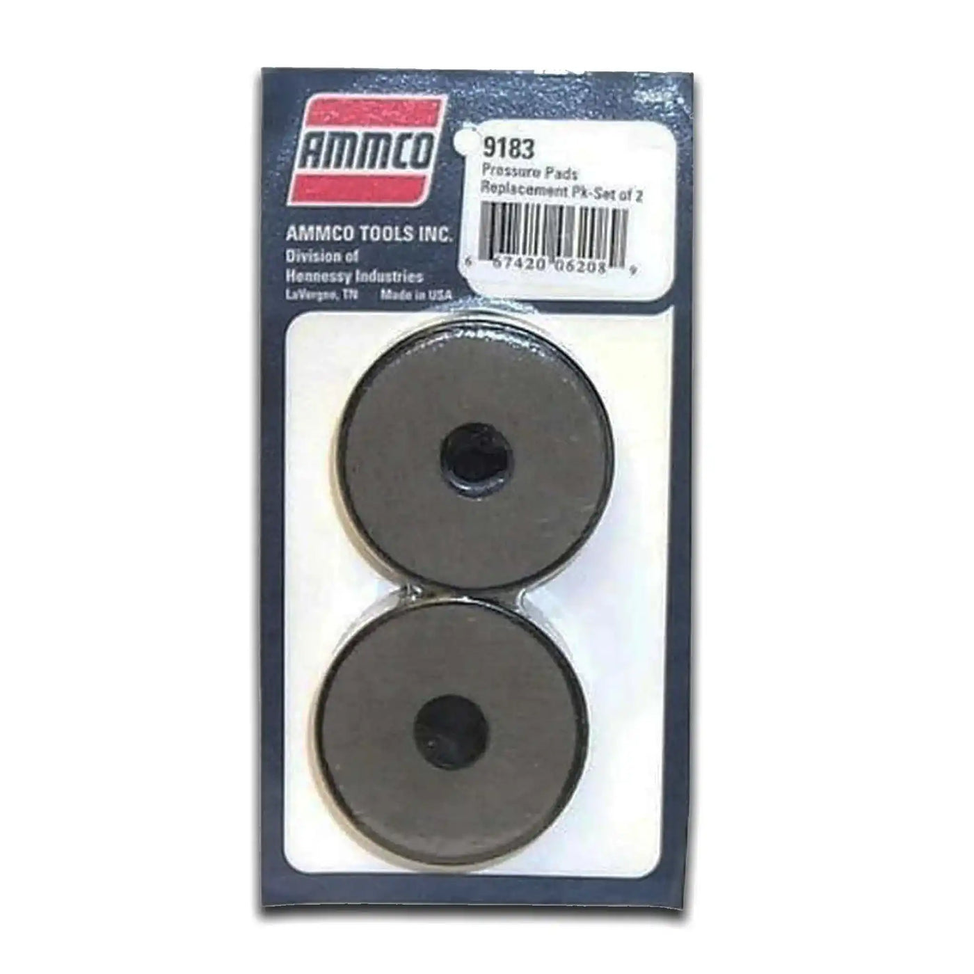 Silencer Band Replacement Pressure Pads, 2-Pack, For AMMCO and Compatible Brake Lathe Silencer