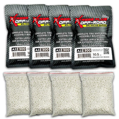 10.5 oz Xtreme Plus Off-Road Self-Balancing Beads - 4-Pack | A2Z 300 - A2Z Tire Supplies