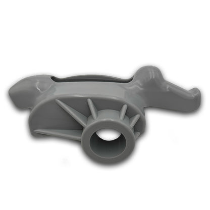 Low Profile Nylon Mount/Demount Head Kit with Tapered Hole for Coats