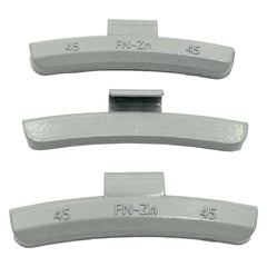 FN 45g Zinc Clip on Wheel Weights for Japanese Alloy Rims 50 PCS