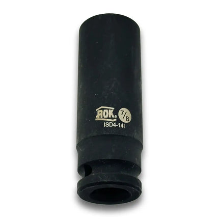 A2Z-D4-14I - Deep Impact 7/8" Heavy-Duty Steel Socket High-Torque Rated 1/2" Drive | SAE (Made in Taiwan) - A2Z Tire Supplies