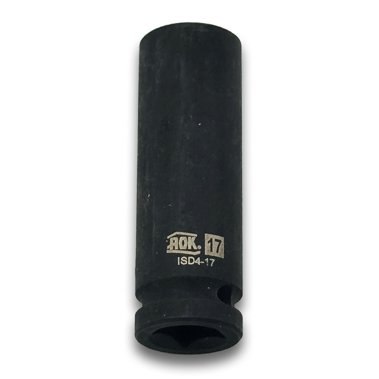 Deep Impact 17mm Heavy-Duty Steel Socket High-Torque Rated 1/2" Drive - Metric (Made in Taiwan) - a2ztiresupplies