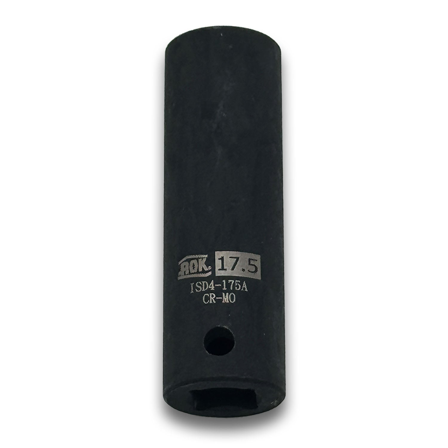 Deep Impact 17.5mm Heavy-Duty Steel Socket High-Torque Rated 1/2" Drive - Metric (Made in Taiwan) - a2ztiresupplies