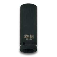 A2Z-D4-19 - Deep Impact 19mm Heavy-Duty Steel Socket High-Torque Rated 1/2" Drive | Metric (Made in Taiwan) - A2Z Tire Supplies