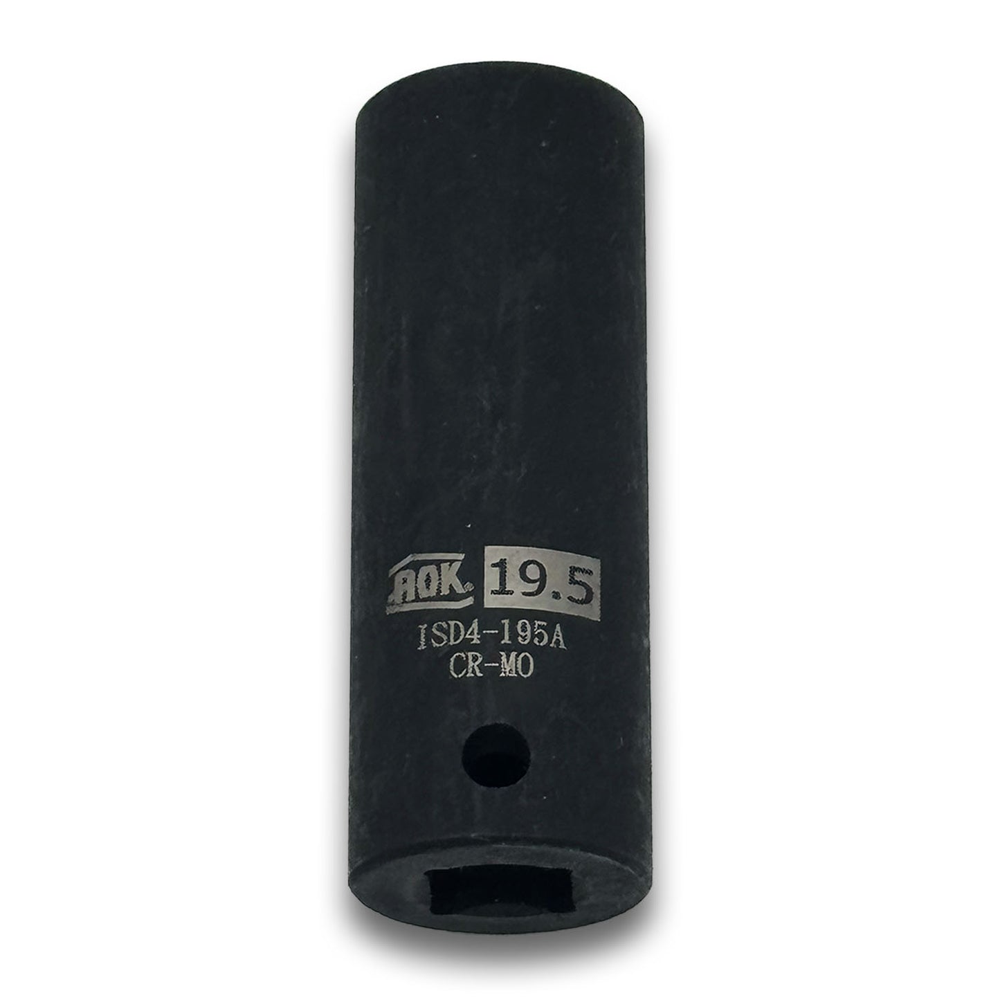 Deep Impact 19.5mm Heavy-Duty Steel Socket High-Torque Rated 1/2" Drive - Metric (Made in Taiwan) - a2ztiresupplies
