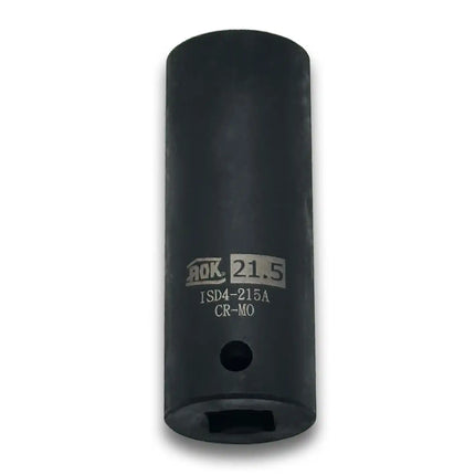 A2Z-D4-215 - Deep Impact 21.5mm Heavy-Duty Steel Socket High-Torque Rated 1/2" Drive | Metric (Made in Taiwan) - A2Z Tire Supplies