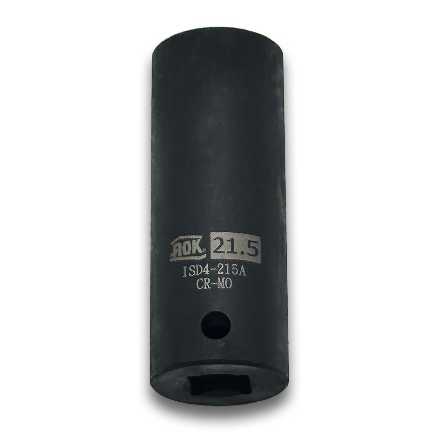 Deep Impact 21.5mm Heavy-Duty Steel Socket High-Torque Rated 1/2" Drive - Metric (Made in Taiwan) - a2ztiresupplies