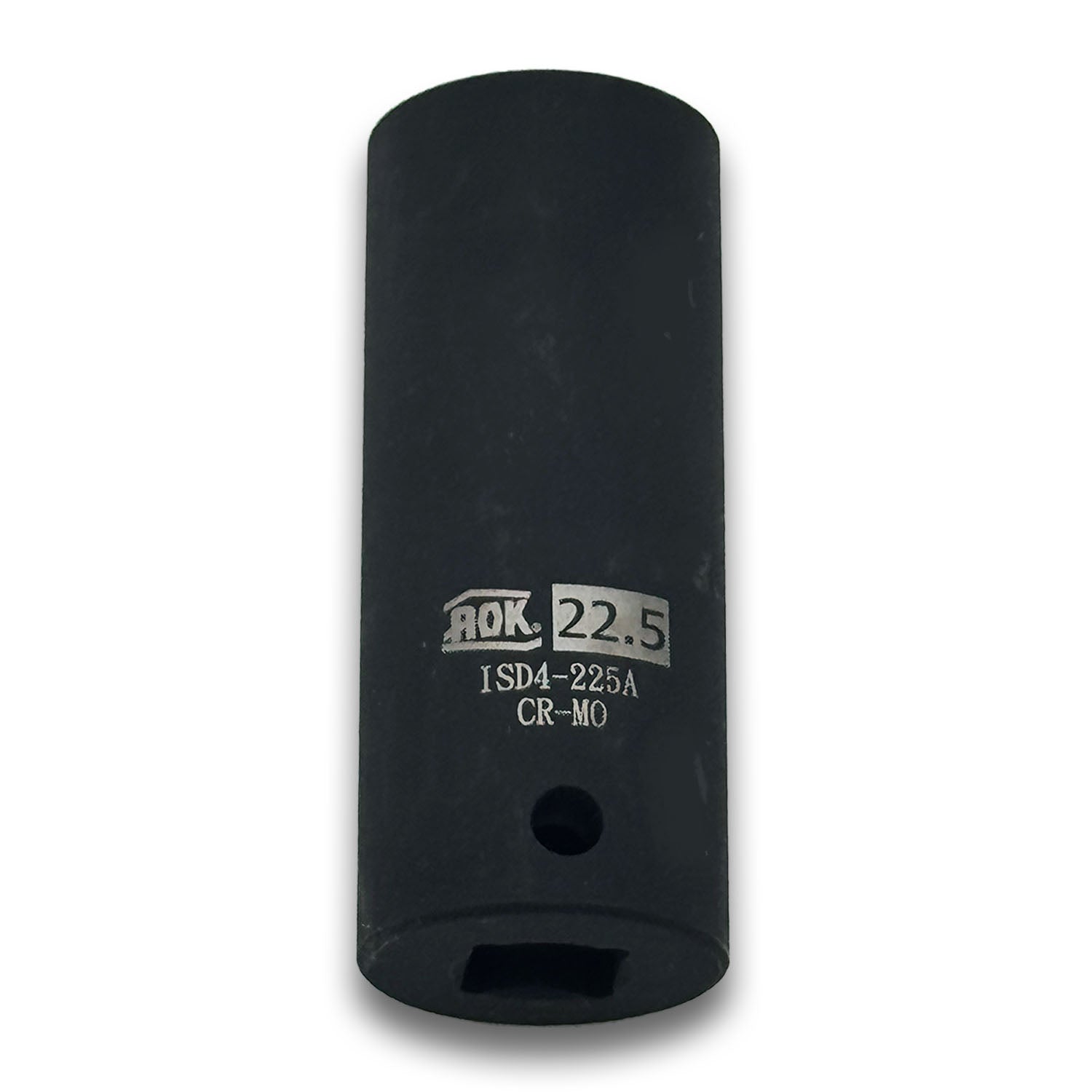 Deep Impact 22.5mm Heavy-Duty Steel Socket High-Torque Rated 1/2" Drive - Metric (Made in Taiwan) - a2ztiresupplies