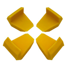 Rim Clamp Jaw Cover Set, Wheel Protector for Tire Changer Machines (Set of 4)