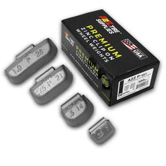 P Zinc Clip on Wheel Weights Assortment 0.25 0.50 0.75 1.0oz for Passenger Steel Rims 100 PCS