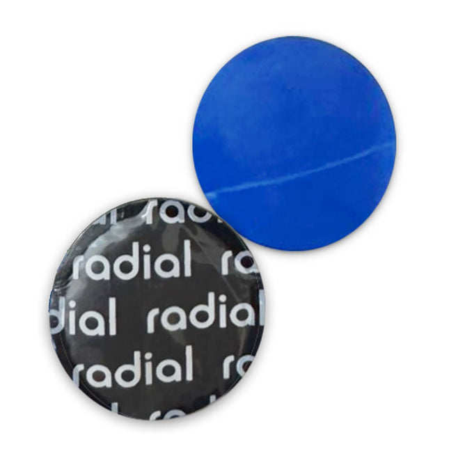 Small 1.75" Round Radial-Ply Tire Repair Patches (100/Bag)