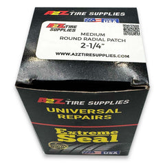 2.25" Round Radial-Ply Tire Repair Patches - 30/Box | Medium Tread Area Repairs - A2Z Tire Supplies