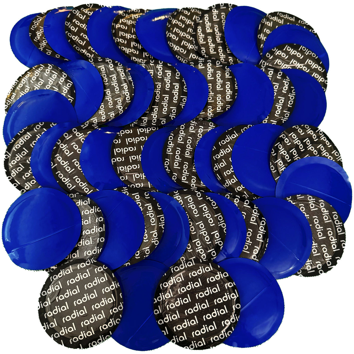 3.125" Round Radial-Ply Tire Repair Patches - 50/Bag | Bulk Large Tread Repairs