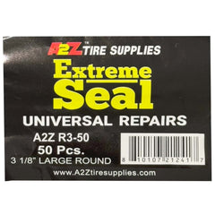 3.125" Round Radial-Ply Tire Repair Patches - 50/Bag | Bulk Large Tread Repairs - A2Z Tire Supplies