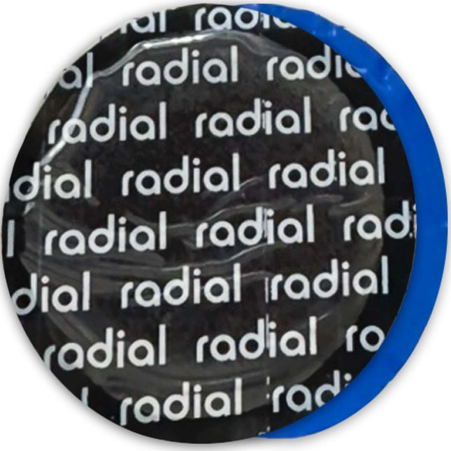 Large 3.125" Round Radial-Ply Tire Repair Patches (50/Bag)