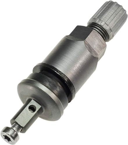 RDV038 Titanium Metal TPMS Valve Stem for Huf UVS 7051/7061 Sensor Replacement