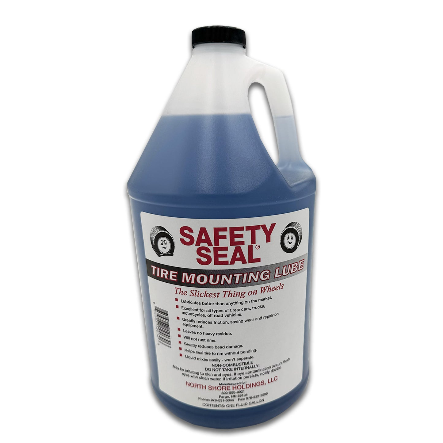 (4-Pack) Safety Seal 1 gal. Tire Mounting Lube Jugs Extremely Slick Formula | SS-ML