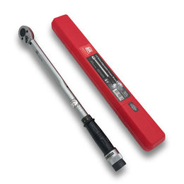 1/2" Adjustable Torque Wrench 29.5 to 155 ft-lbs for Precision Torquing 21" Long (Made in Taiwan)