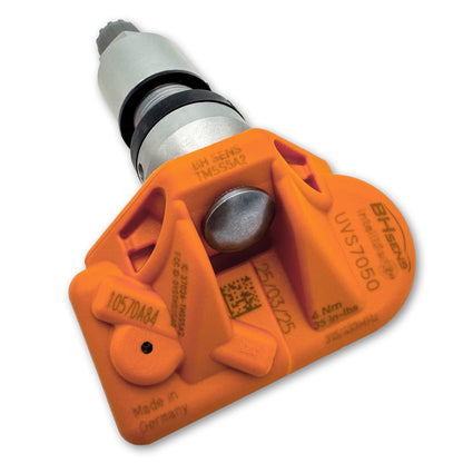BH-Sens IntelliSens Made in Germany, Dual-band 315/433mhz, Adjustable Angle TPMS Sensor Compatible with 99% of all Vehicles