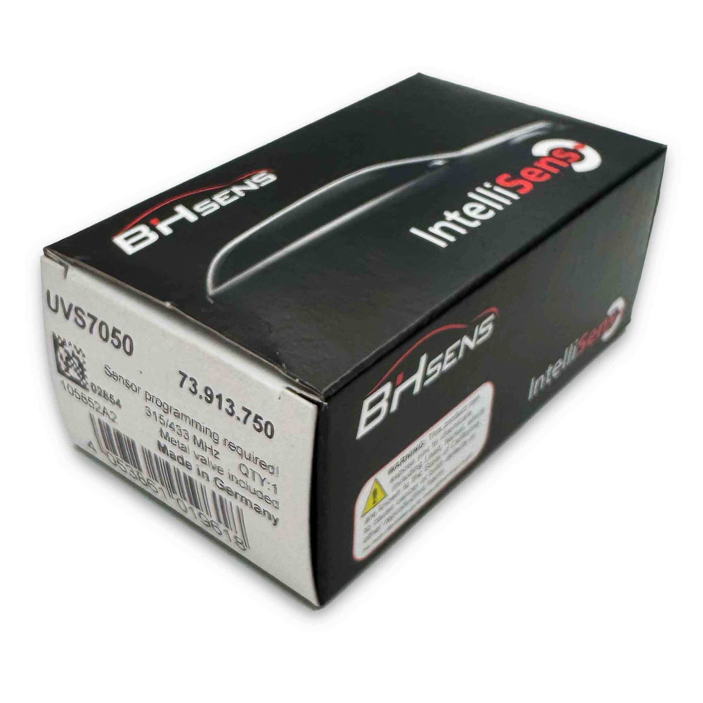 BH Sens UVS7050 box of 20 TPMS sensors with metal valves