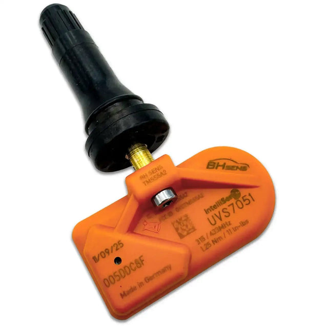 BH Sens UVS7051 TPMS sensor with rubber snap-in valve