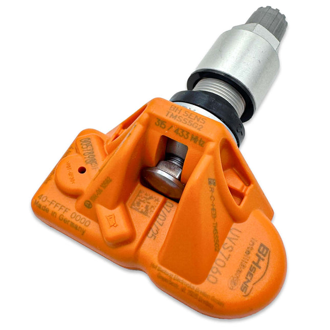 BH Sens Huf UVS7060 TPMS Sensor 315/433 MHz - Metal Valve (Adjustable Angle) [New UVS7050]