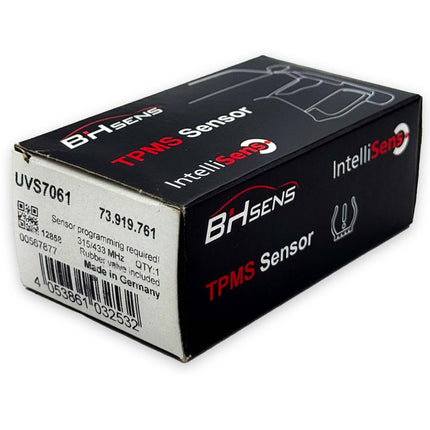 BH Sens IntelliSens UVS7061 Dual Band TPMS Sensor - Rubber Valve - Image 2