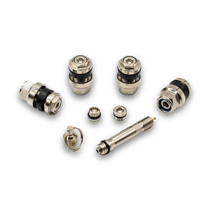 A2Z-VH515-4 - Hidden/Flush Valves Set of 4 Valves and Air Pipe for Custom Rims (VH515-4) - A2Z Tire Supplies