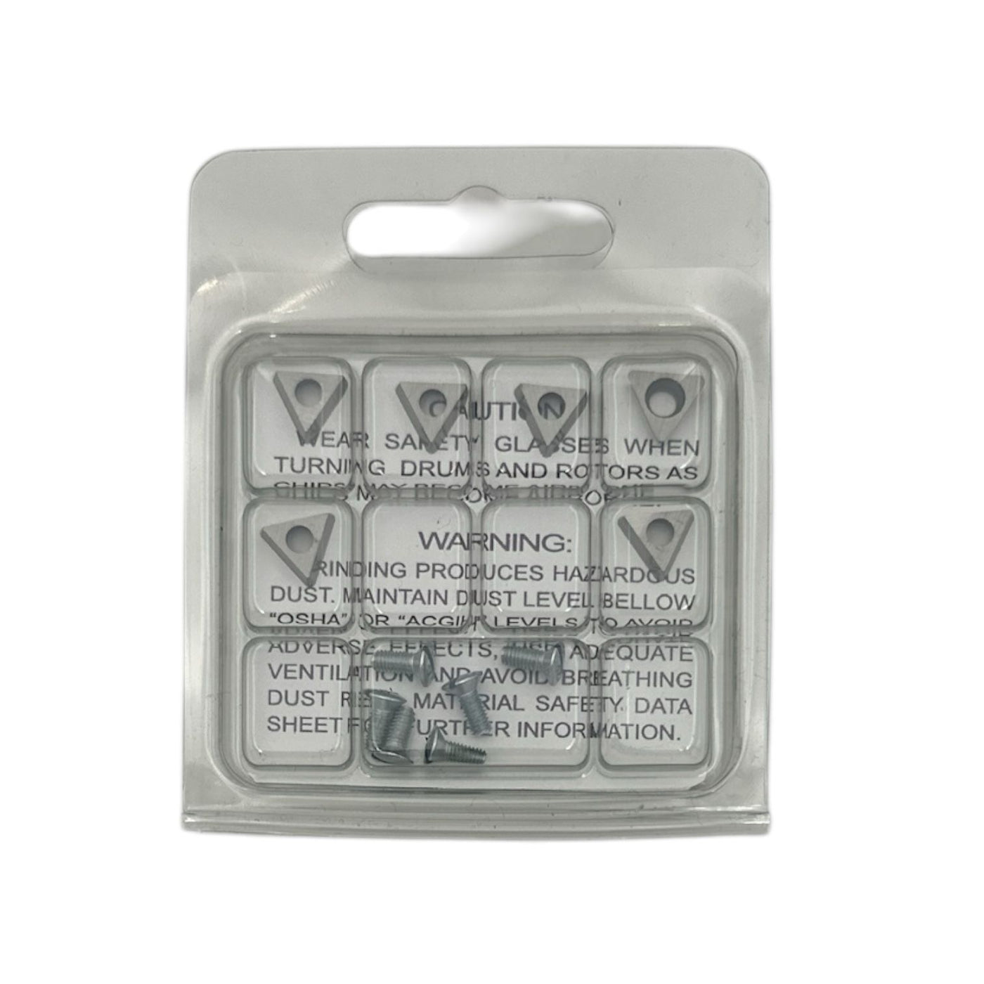 Positive Rake Carbide Insert Bits, 6-Pack, Fits AMMCO 3850, 4000 & 7000 Brake Lathes, Part #6918-6, additional view 3