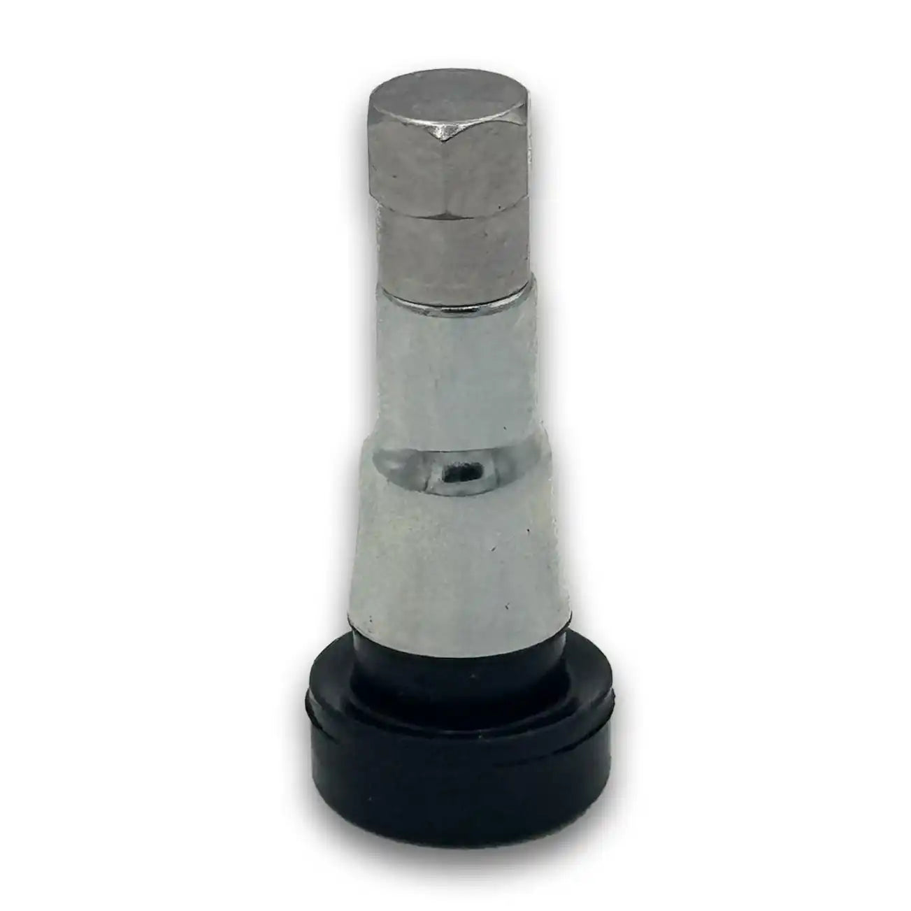 TR600HPC Chrome Sleeve Rubber High-Pressure Tire Valve Stem - 0.453"