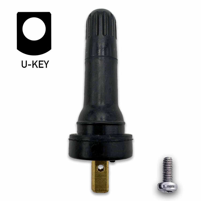 A2Z8926 Hybrid Dual-Key TPMS Snap-In Valve Stem - Fits GM, Ford, Nissan, Honda & More (VS-20)