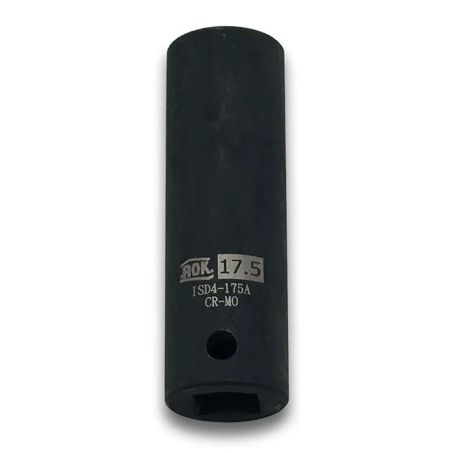 Deep Impact Socket 17.5mm Metric - 1/2" Drive, Cr-Mo Steel