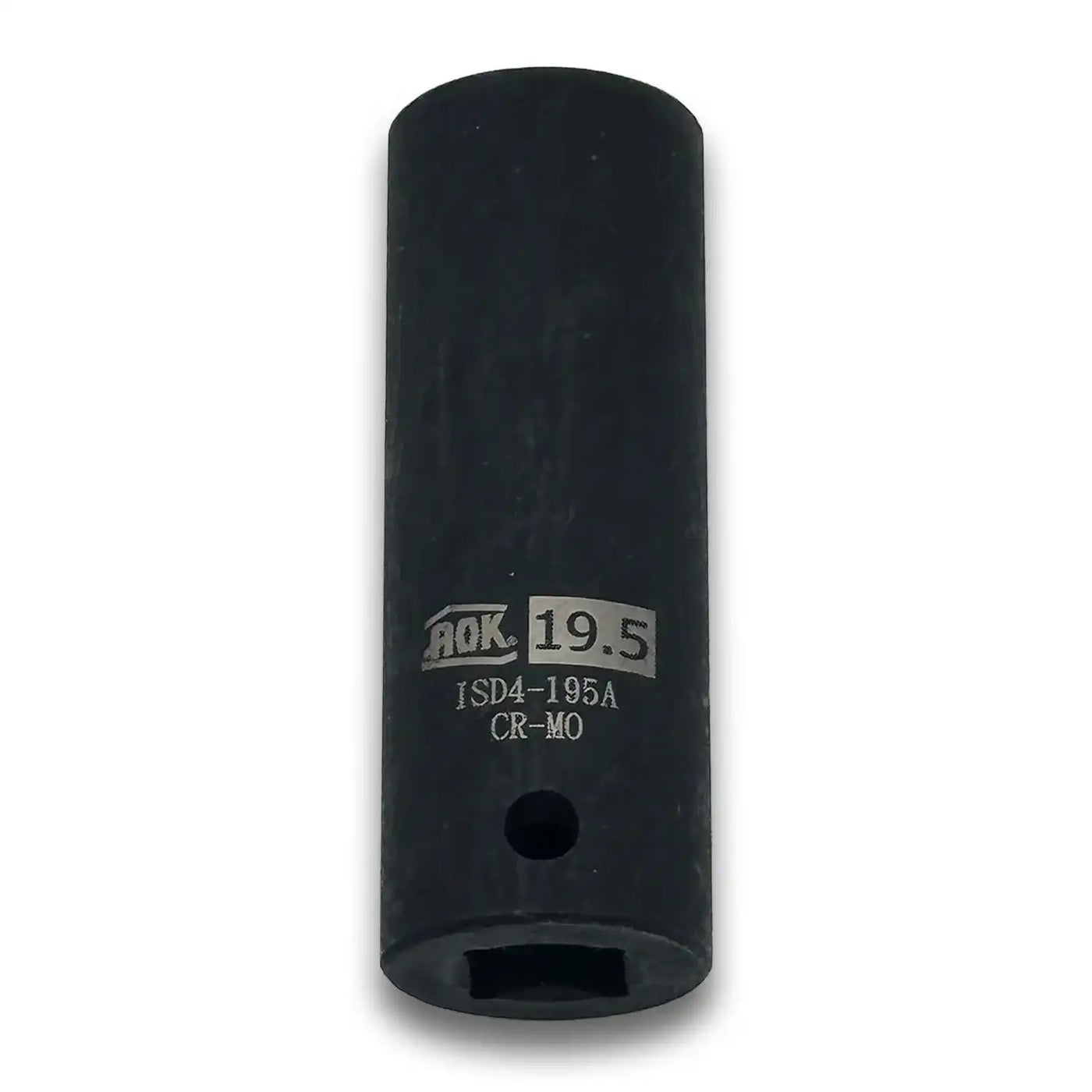 Deep Impact Socket 19.5mm Metric - 1/2" Drive, Cr-Mo Steel