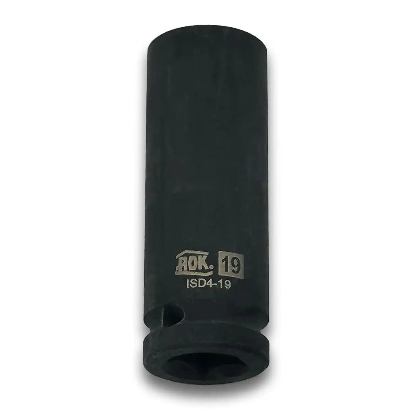 Deep Impact Socket 19mm Metric - 1/2" Drive, Cr-Mo Steel