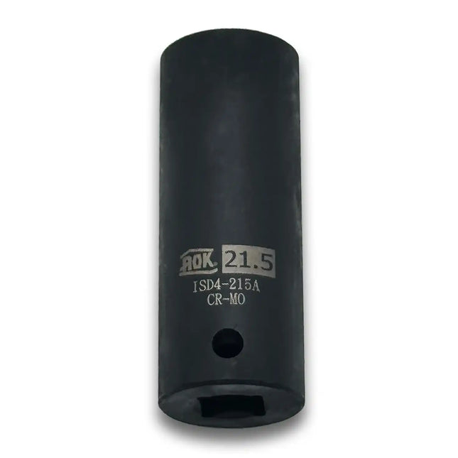 Deep Impact Socket 21.5mm Metric - 1/2" Drive, Cr-Mo Steel