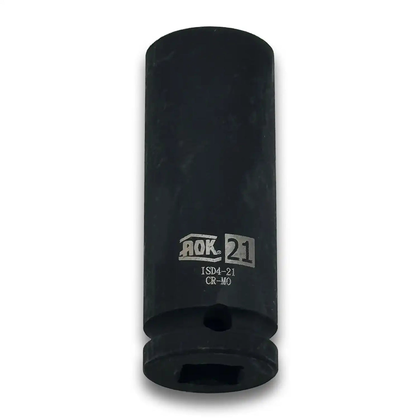 Deep Impact Socket 21mm Metric - 1/2" Drive, Cr-Mo Steel