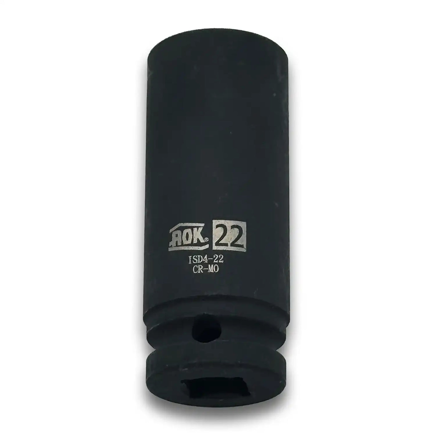 Deep Impact Socket 22mm Metric - 1/2" Drive, Cr-Mo Steel