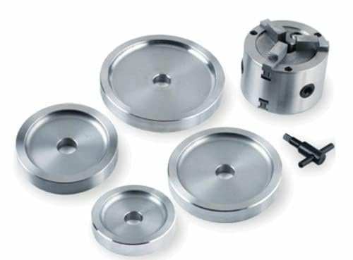 Double-Sided Quick-Chuck Adapter Kit with Backing Plates, Fits 1" Arbor AMMCO, Accu-Turn & FMC Brake, additional view 3